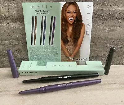 Mally Get The Point  MALLY   EyeLiner Duo (Black & Violet) RARE NIB  • $15.90