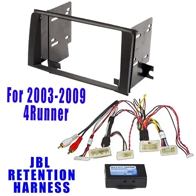 Double DIN Radio Install Kit JBL Amplifier Harness For 2003-2009 Toyota 4Runner • $96.99