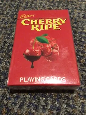 Cadbury Cherry Ripe Playing Cards BNIB • $11.25