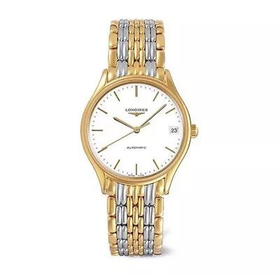 The Longines Lyre 30mm Ladies Watch Gold & Silver Stainless Steel L4.361.2.11.7 • £495