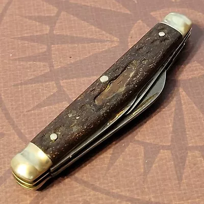 BOKER TREE BRAND Knife Solingen Germany Full Congress Whittler Vintage • $25