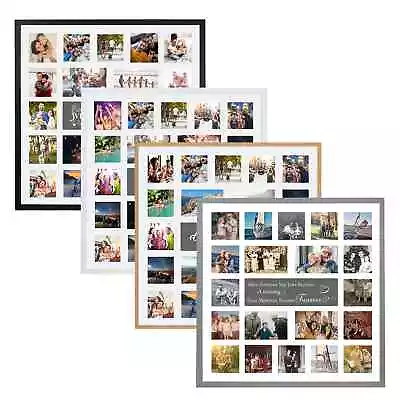 Large Multi Photo Frame Family Love Friends Album Picture Frames Wall Mounted • £35