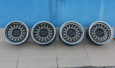 GENUINE ALLOY WHEEL RIM 7Jx15H2 ET55 4x100 BMW E30 VW GOLF AUDI X4 GERMANY 1988 • $885