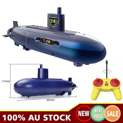 2.4G 6CH RC Submarine Remote Control Electric Diving Boats Racing Ship DIY AU • $78.93