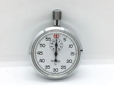 £45 • Buy Vintage Rodania 7 Jewel Stopwatch Pocket Stop Watch - Working