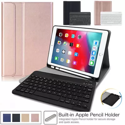 For Apple IPad Mini 1 2 3 4 5 2019 Slim Bluetooth Keyboard With Stand Case Cover • $23.55