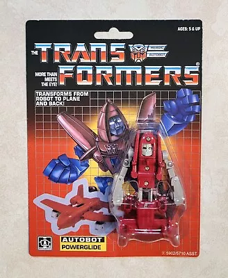 Transformers G1 Powerglide Us Seller Mosc Rare! Autobot Mini Bot Jet Toy Robot • $27.99