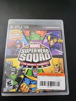 Marvel Super Hero Squad: The Infinity Gauntlet (Sony PlayStation 3 2010) • $3.99