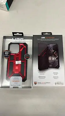 UAG Hard Back Case For Apple Iphone 13 Pro Solid Red • $11.19