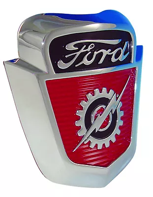 1953 1954 1955 1956 Ford Pickup / Truck Crest Lightning Front Hood Emblem • $53.98