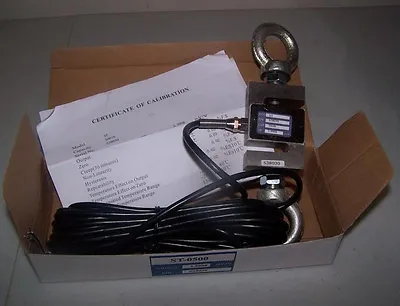  LOAD CELL S TYPE ST-2000 ALLOY STEEL2000LB 2 Eye Bolt NEW • $109