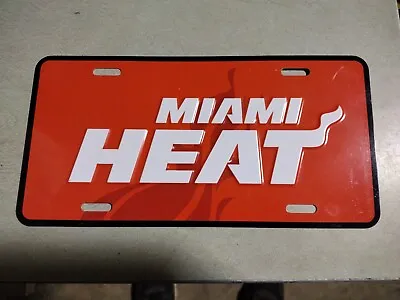 Miami Heat 12x6 Metal License Plate  • $9.99