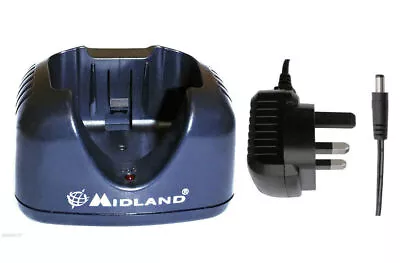 Desktop Charger For Midland G9 With 230V Transformer Uk Or Europe Plug G9E PLUS • $31.56
