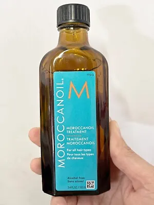 Moroccan Oil Hair Original Treatment Classic Moroccan Oil 3.4oz/100ml With Pump • $28.99