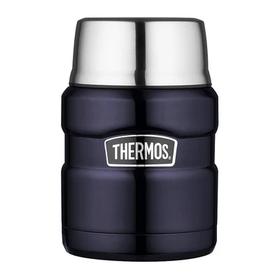 $27 • Buy NEW Thermos Stainless Steel Vacuum Food Flask Blue 470ml
