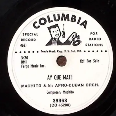 Machito & Afro-cuban Orchestra Ay Que Mate/ca-room' Pa Pa Rare Promo 78 Rpm 144 • $51.74