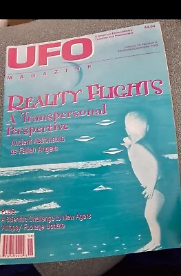 UFO Magazine REALITY FLIGHTS: A Transpersonal Perspective (1995)  Vol. 10 #6 • $35