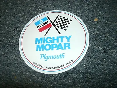 $9.99 • Buy Plymouth Road Runner Gtx Coronet Superbird Mighty Mopar Parts Decal Sticker 5 