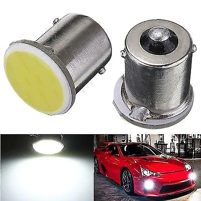 Car 1156 BA15S 382 P21W 12 COB SMD LED 2W Turn Tail Backup Reverse Light Bulb UK • £2.92