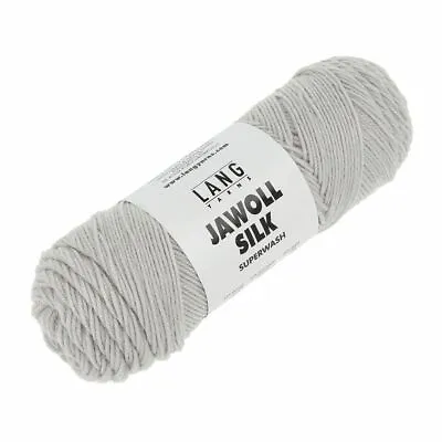 1.8oz Lang Yarns Jawoll Silk Colour 196 Light Grey • $8.11