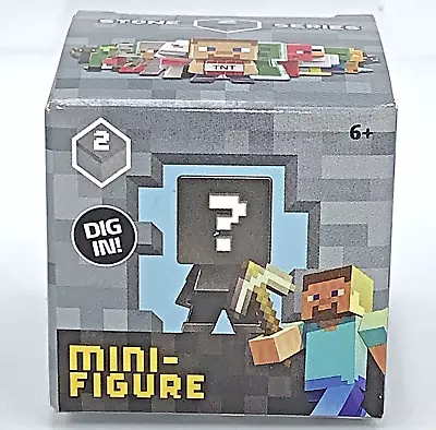 Minecraft Mini-Figure Blind Box Stone Series 2 Factory Sealed Tape Secure NIB • $11.99