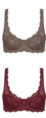 £21.95 • Buy New Ex Triumph Amourette 300 WHP Bra Underwired Padded Lace Bra 