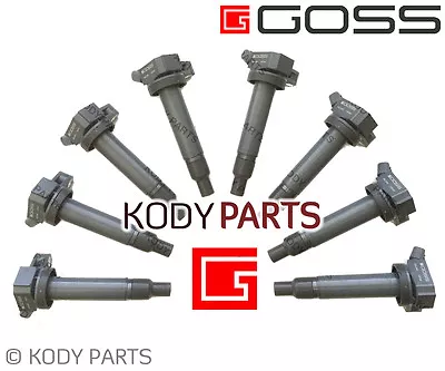 IGNITION COILS 8 PACK - For Lexus LS430 V8 4.3L (3UZ-FE Engine ) GOSS • $556.75