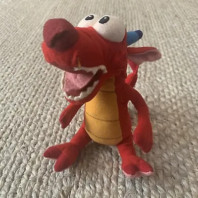 Vintage Disney Mulan Mushu Plush Toy Doll 1998 Good Luck Dragon Stuffed Animal • $11.99