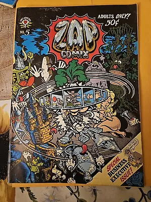 Zap Comix #5 Apex Novelties Bronze Age Vg+ 1970 • £26.51