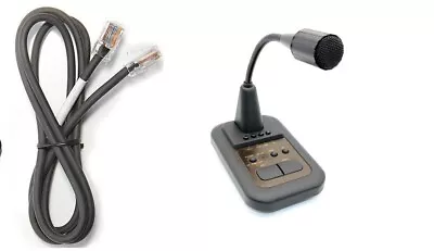 Av-508 Desk Condenser Microphone Ham Radios + Av73y Mic Cable Yaesu Av508. • £91.95