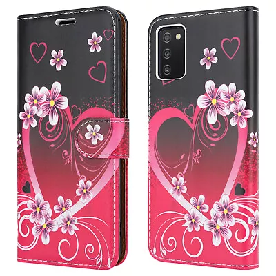 For Samsung Galaxy A03s A02s Phone Case Flip Leather Wallet Cover For A03s A02s • £3.99