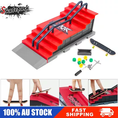 Gift Finger Skateboard Scene Skatepark Ramp Parts For Tech Deck Fingerboard Toys • $16.89