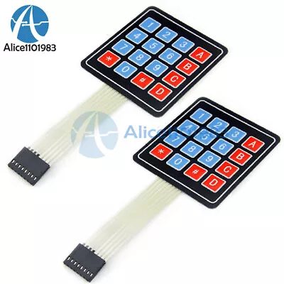 2PCS 4 X 4 Matrix Array 16 Key Membrane Switch Keypad Keyboard For Arduino AVR • $1.33