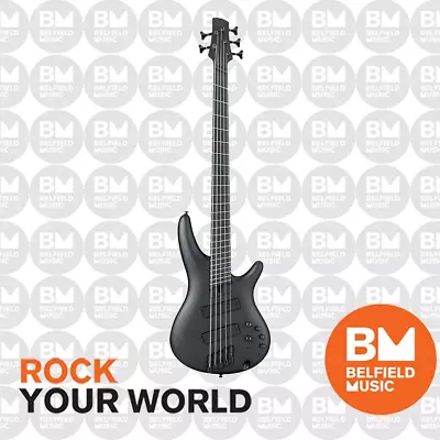 $1769 • Buy Ibanez Iron Label SRMS625EX Bass Guitar 5-String Black Flat - Brand New