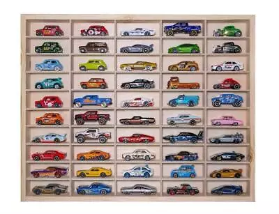 For Hot Wheels Diecast Car Matchbox 1/64 Display Unit Shelf Toy Storage 50 Cars • £35.99