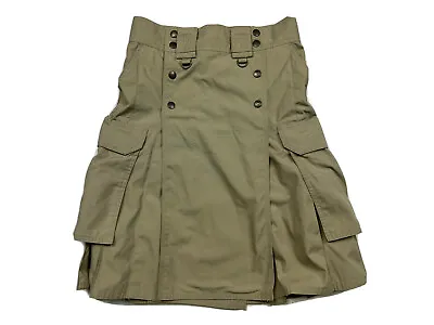 5.11 Tactical Kilt Mens Size 28 Kahki Cargo Skirt Utility D-Rings • $49.95