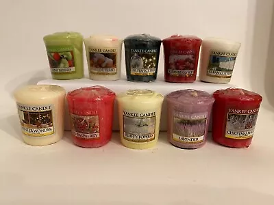 Ten Yankee Candle (old Logo) Samplers/Votives (S51) • £0.99