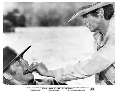 ONCE UPON A TIME IN THE WEST 8x10 Still CHARLES BRONSON & HENRY FONDA -- N599 • $7.95