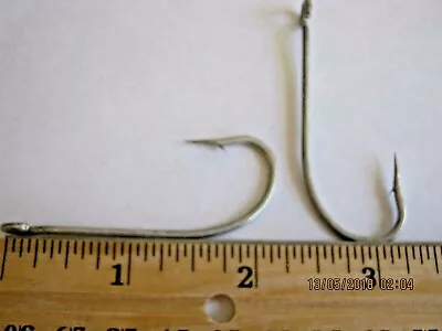 50 Matzuo Open Eye Oshaugnessey Hooks 6/0 Sea Armor Needle Sharp NICE BASS • $4.99