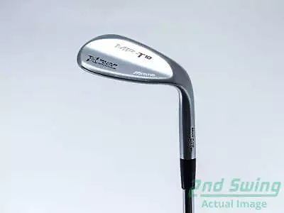 Mizuno MP-T 10 White Satin Chrome Wedge Lob LW 60° Steel Wedge Flex Right 35.5in • $46.29