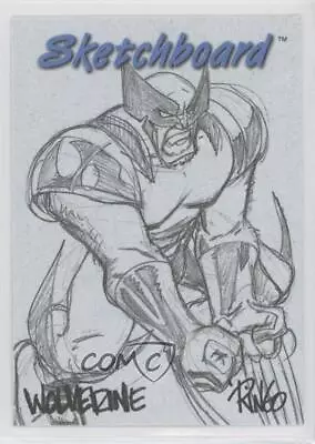 1998 SkyBox Marvel Creators Collection Blue Wolverine #2 Sketch 7ut • $17.49
