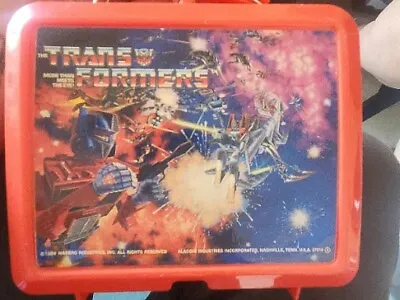 Transformers Lunch Box Vintage • $29.99