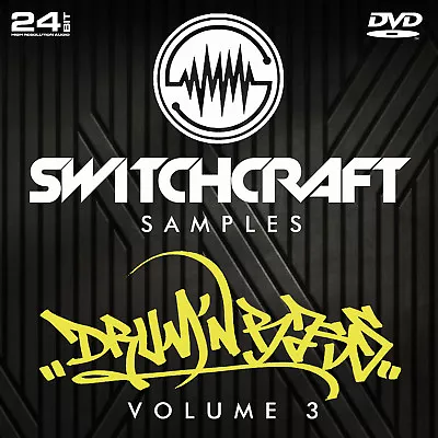 Drum & Bass Vol 3 - 24bit Wav Studio / Music Production Samples - Dvd • £4.99