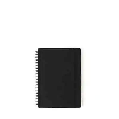 MUJI High-quality Paper Double Ring Notebook With Rubber Clasp B6 80 Sheets • $7.50