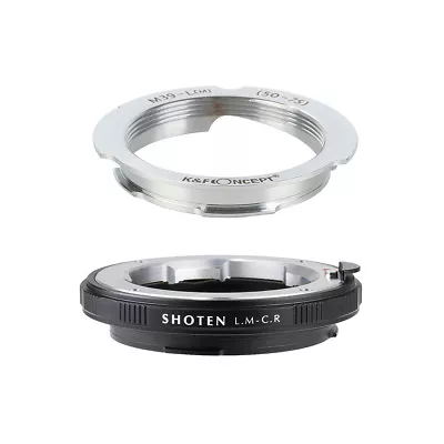 Adapter M39-CR For LEICA M39 Mount Lens To CANON EOS RF Mount Camera • $59.99