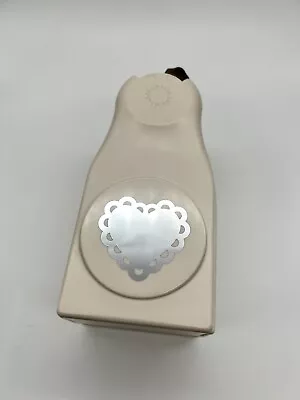 Martha Stewart Heart Shaped 2 In 1 Paper Hole Punch Crafting Junk Journal • $14