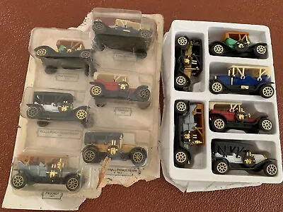 Readers Digest Vintage Car Miniature Two Set Of 6 Collectable Display Model Cars • £8