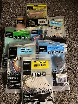 Lot Of 8 Metra Aftermarket Radio Harness. Brand New In Package. • $30