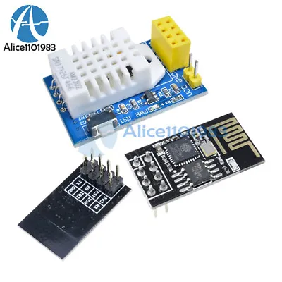 DHT22 AM2302 ESP8266 ESP-01/01S Temperature Humidity Sensor Wifi Wireless Module • $2.02