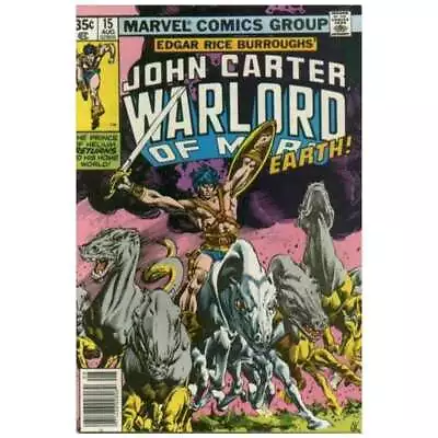 John Carter: Warlord Of Mars (1977 Series) #15 In VF Cond. Marvel Comics [w` • $6.46